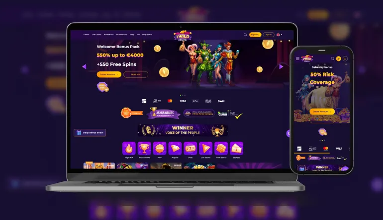 Στιγμιότυπο εφαρμογής iWild Casino